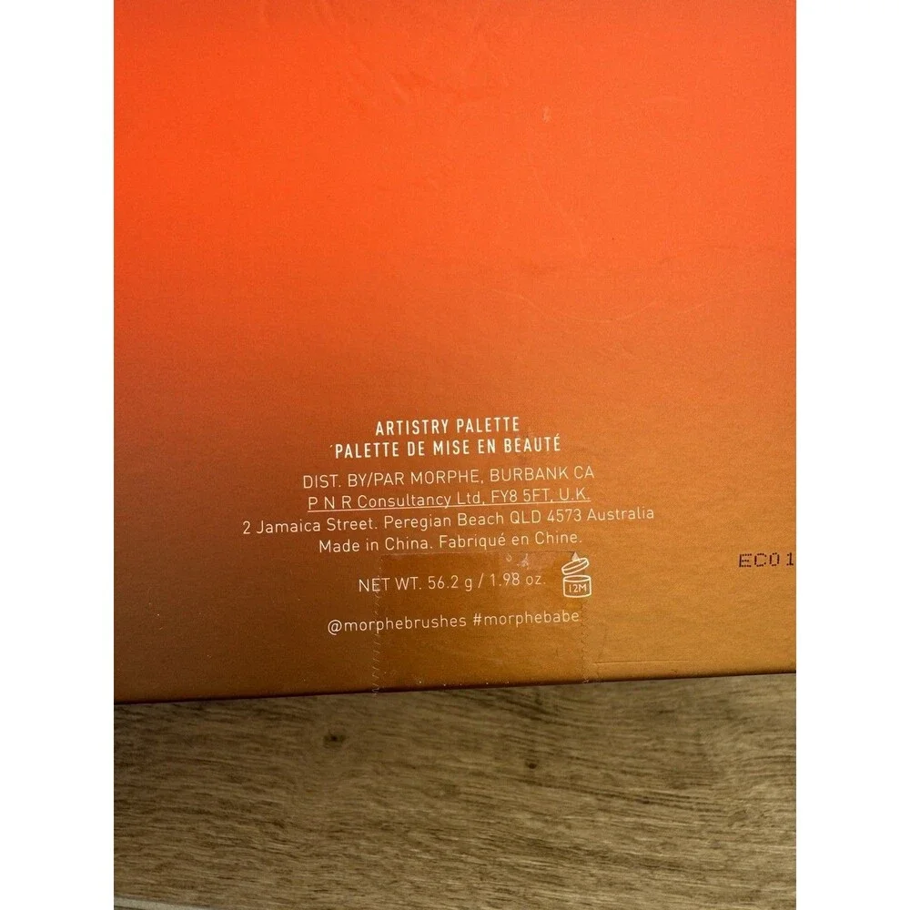 Morphe 35g Bronze Goals Eyeshadow Palette New, Sealed